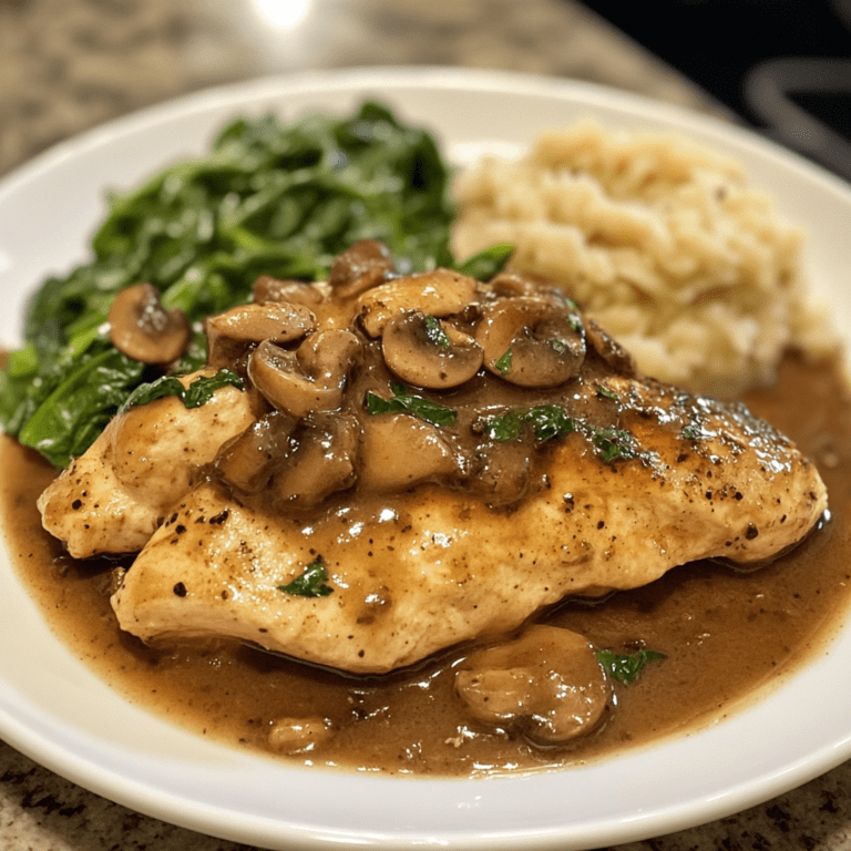 Quick and Easy Chicken Marsala