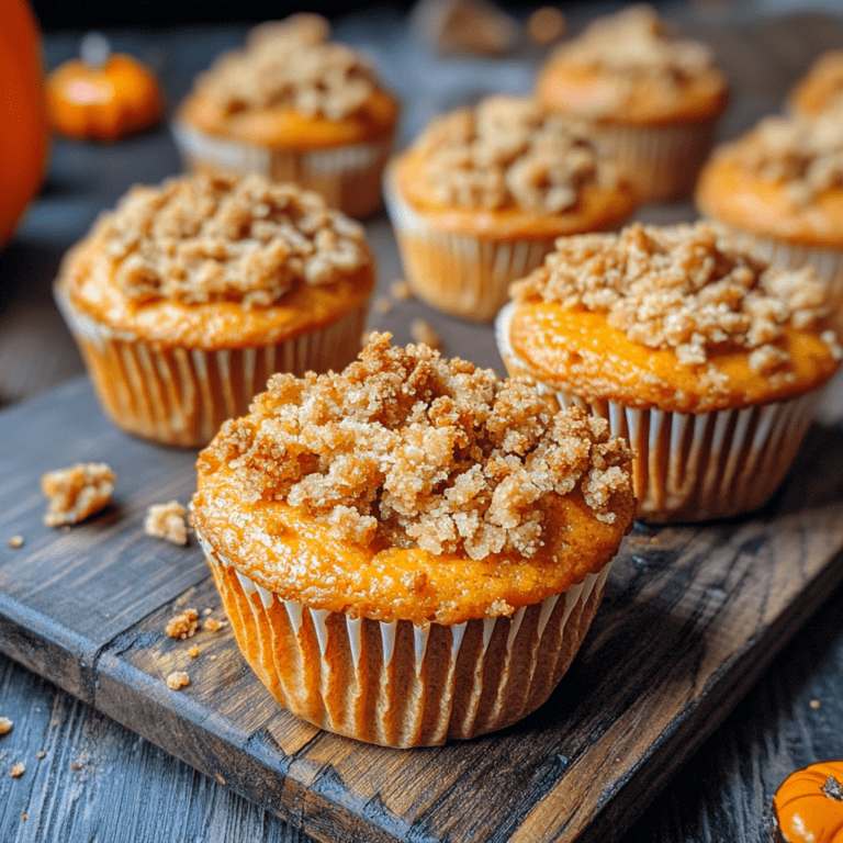 Tasty Pumpkin Crumble Protein Muffins