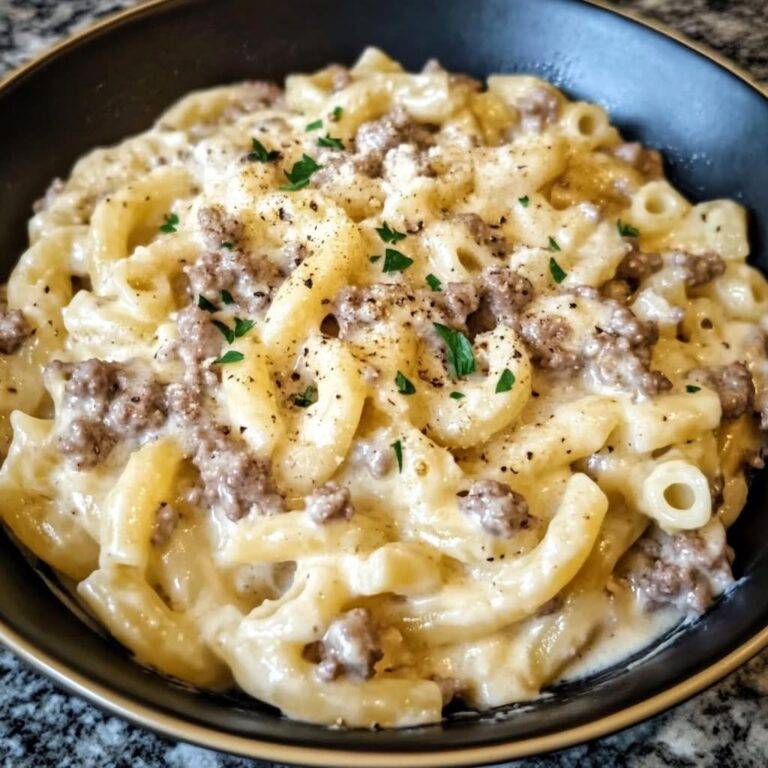 Best Cheesy Ground Beef Pasta Recipe