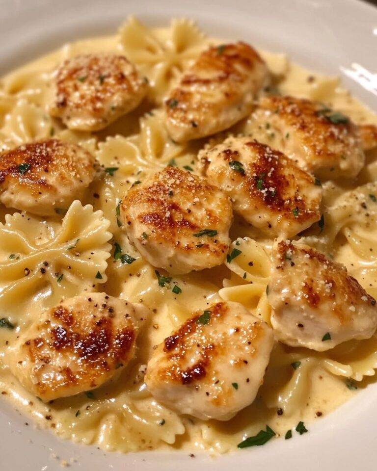 Best Garlic Parmesan Chicken Bow Tie Pasta