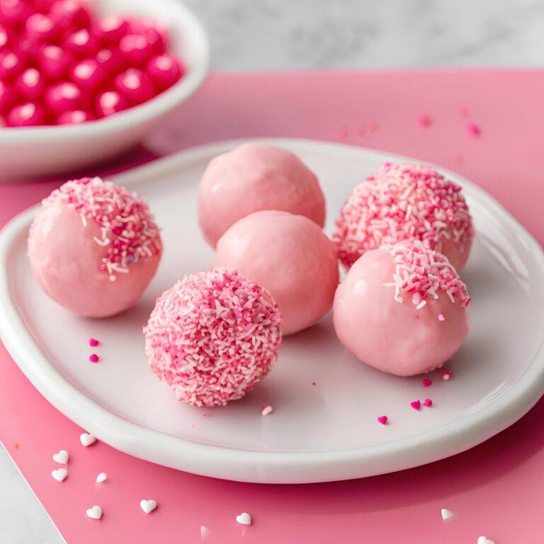 Best Strawberry Cake Pops with Strawberry Icing