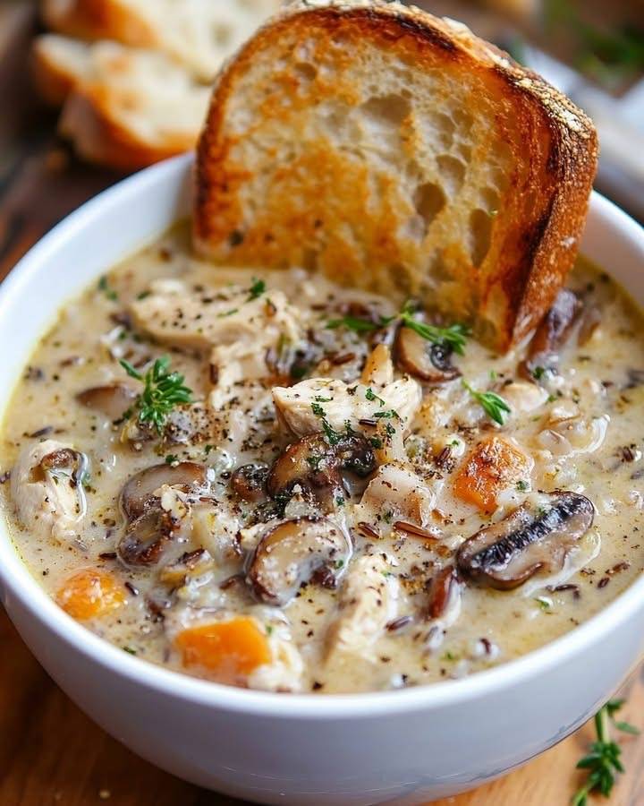 Chicken Mushroom Soup Recipe