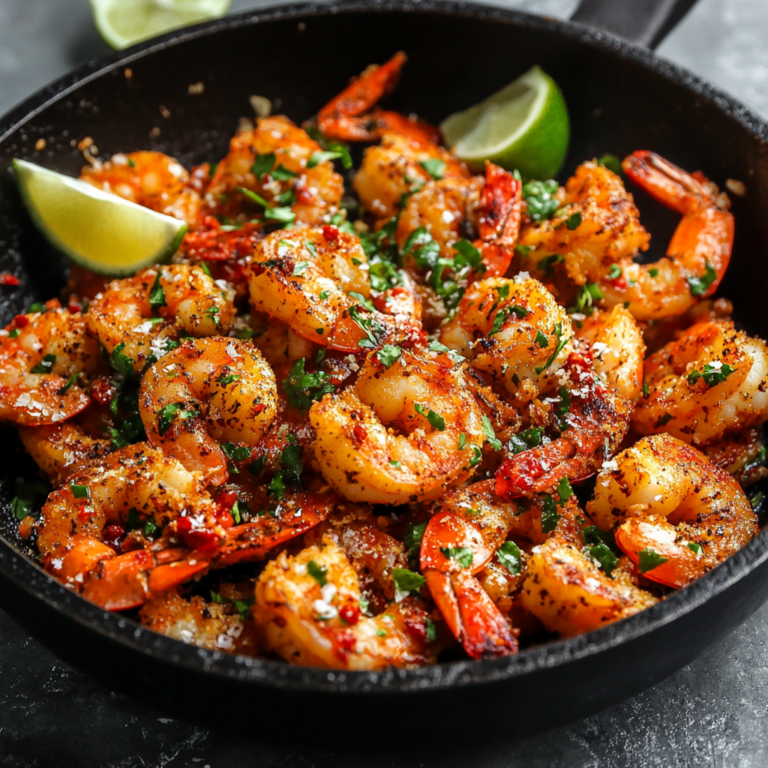 Best Spicy Crispy Shrimp with Lime Drizzle Recipe