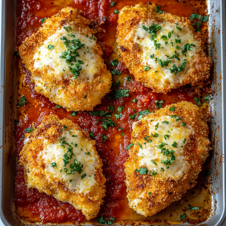 Best Crispy Chicken Parm: A Delicious Oven-Baked Delight