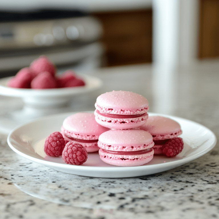 Best Raspberry Macaroons