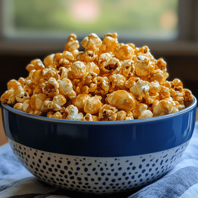 Best Homemade Caramel Popcorn Recipe