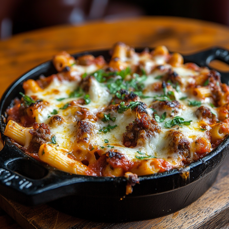 Sausage Baked Ziti Recipe