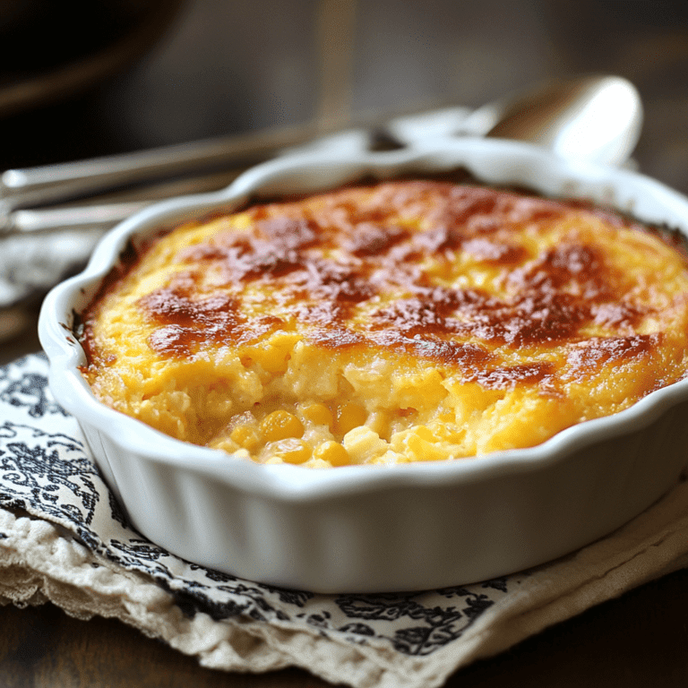 Creamy Baked Corn Recipe