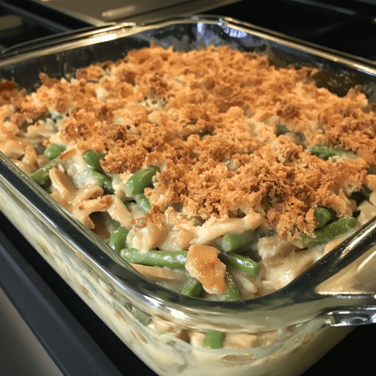 Green Bean Casserole Recipe