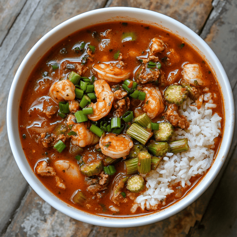 Best Shrimp and Sausage Gumbo Recipe