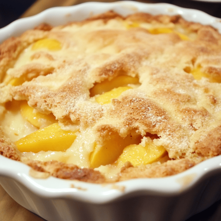 Peach Cobbler Recipe