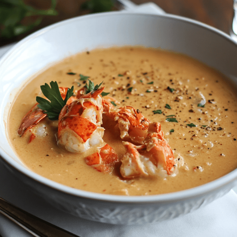 Lobster Bisque with Creamy Sherry Recipe