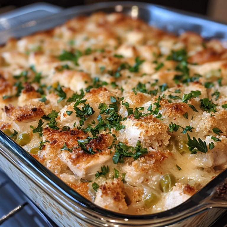 Chicken Stuffing Casserole Recipe