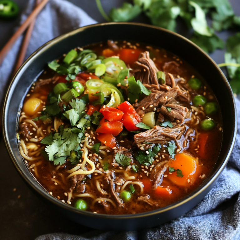 Pulled Beef Ramen Recipe