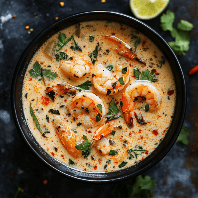 Thai Coconut Shrimp Soup Recipe