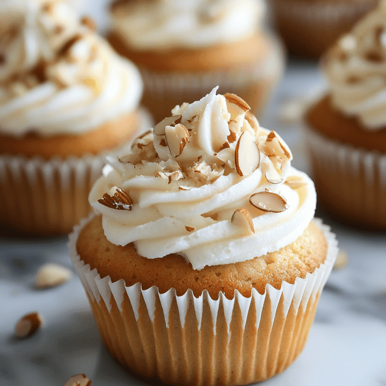 Almond Cupcakes Recipe