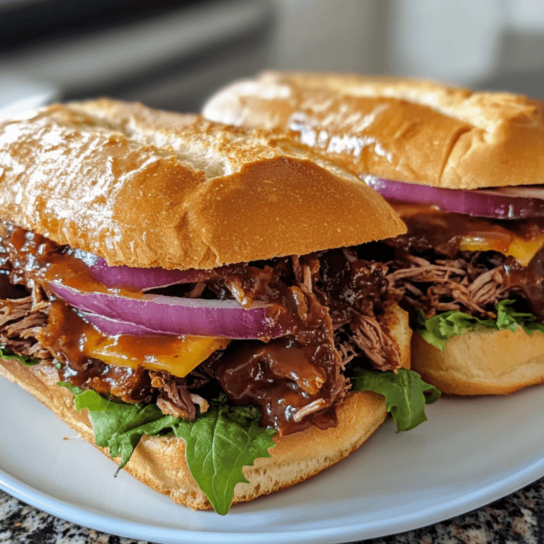 Best Shredded Beef Sandwich Recipe