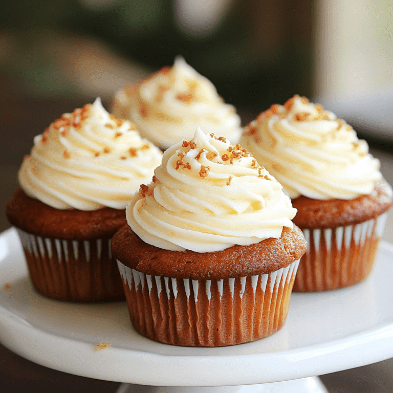 Carrot Cake Cupcakes Recipe