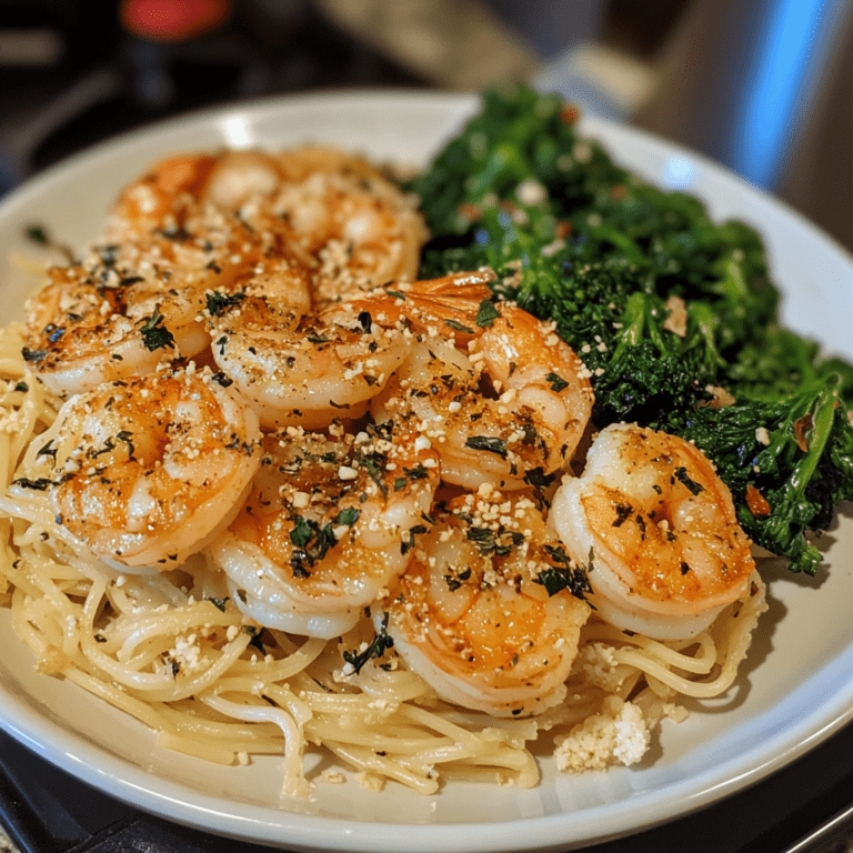 Garlic Butter Shrimp Scampi Recipe