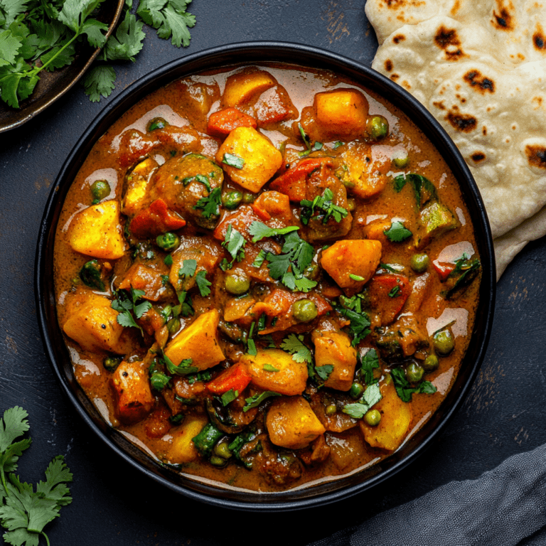 Indian-Style Vegetable Curry Recipe