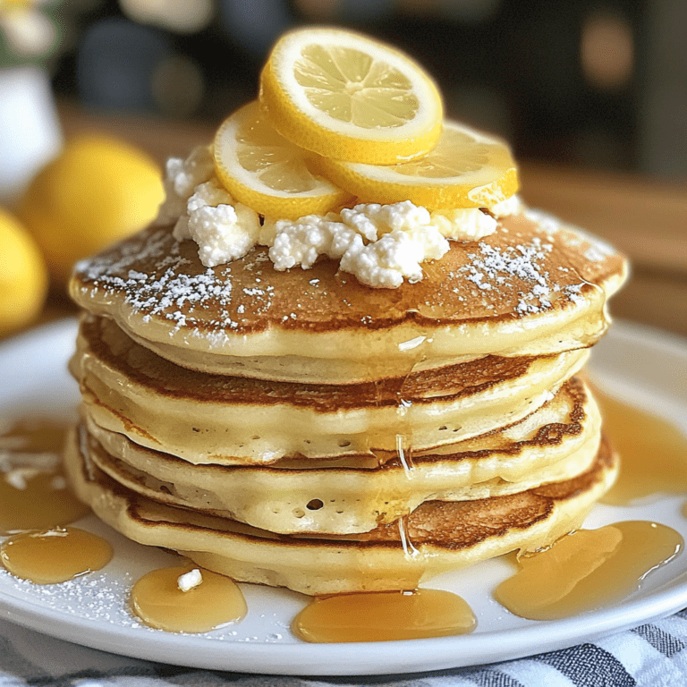 Best Lemon Ricotta Pancakes