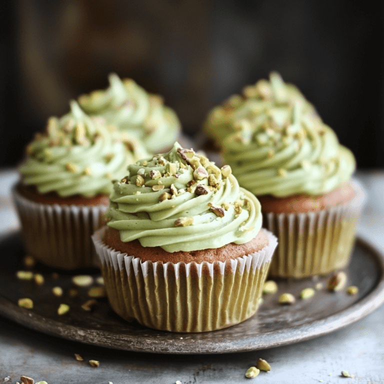 Pistachio Cupcakes Recipe