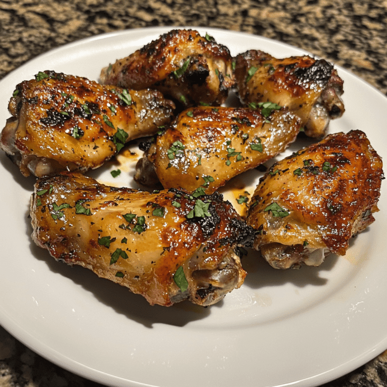 Oven-Baked Chicken Wings Recipe