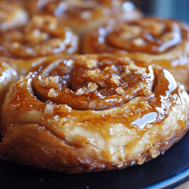 Easy Caramel Cinnamon Rolls Recipe