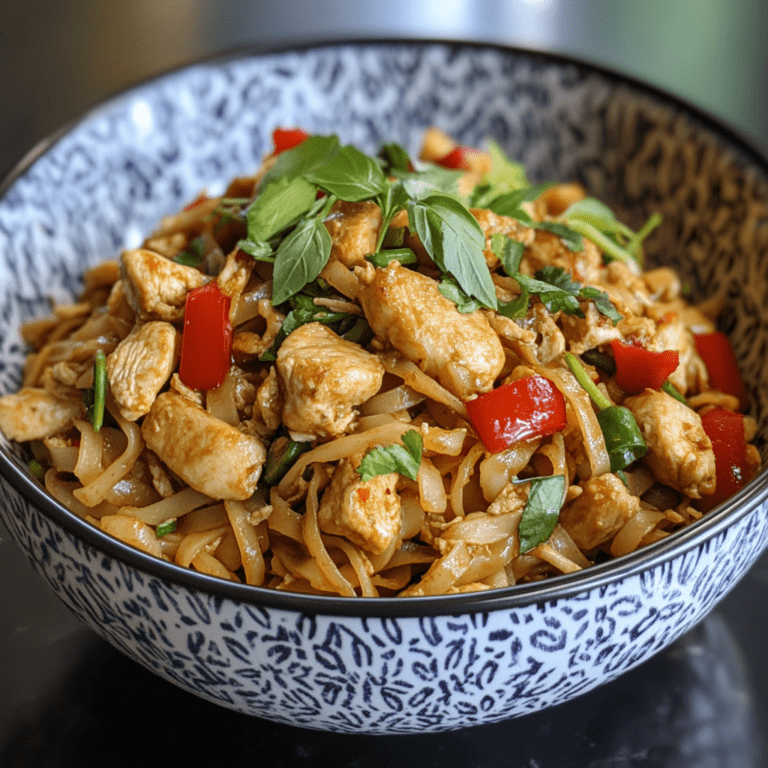 Chicken Pad Thai Recipe