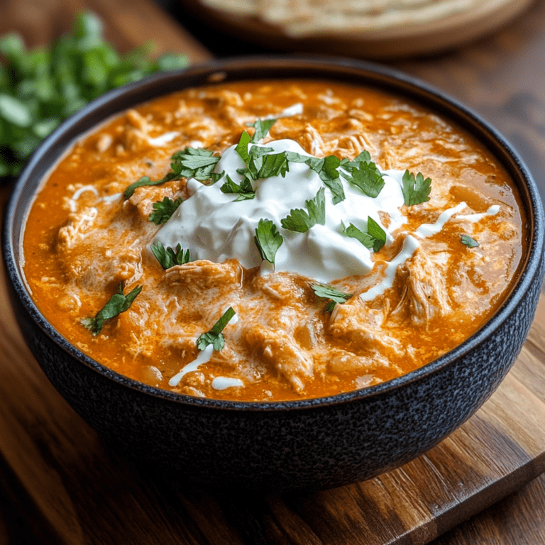 Creamy Buffalo Chicken Chili Recipe