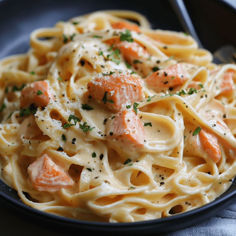 Creamy Salmon Pasta Recipe