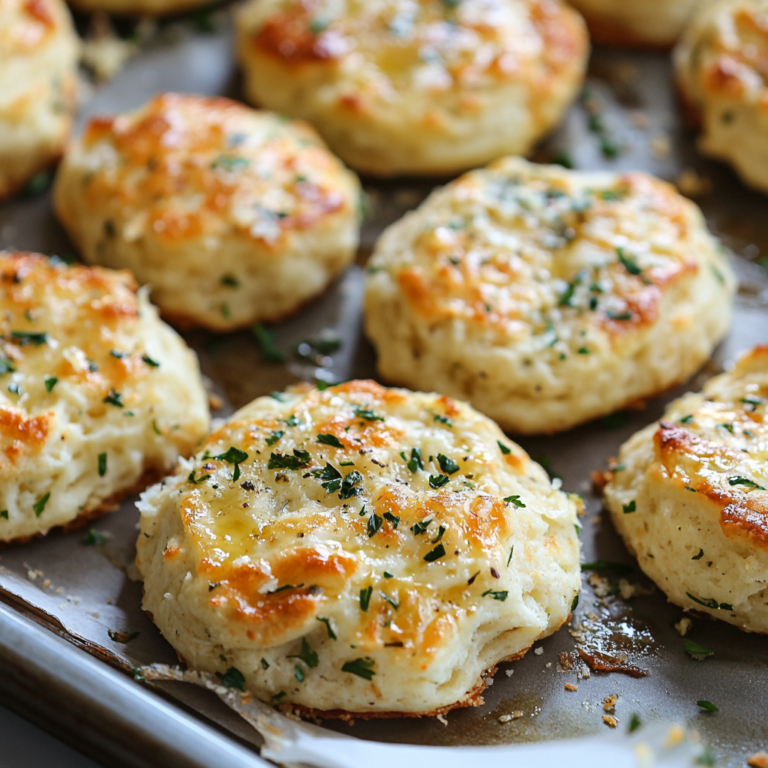 Garlic Parmesan Biscuits Recipe