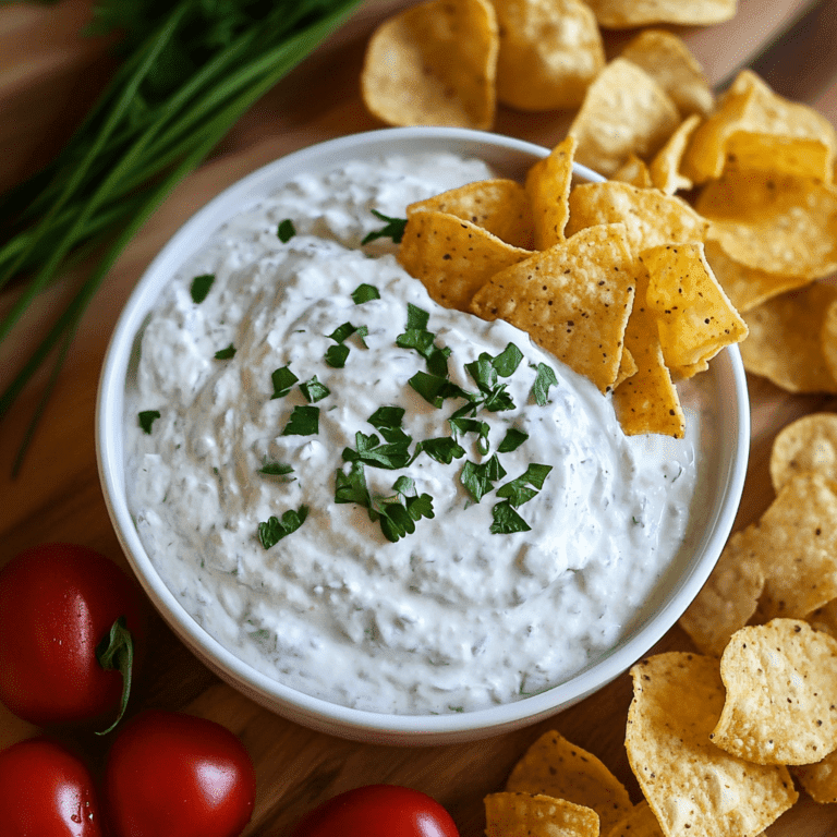 Best and Very Easy Ranch Dip Recipe