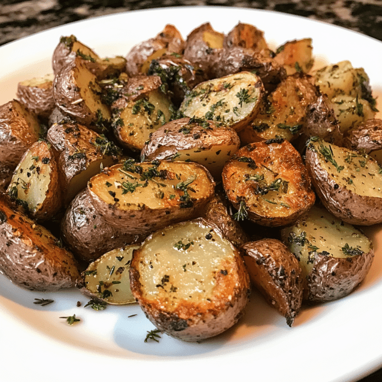 Baked Herb Roasted Potatoes Recipe