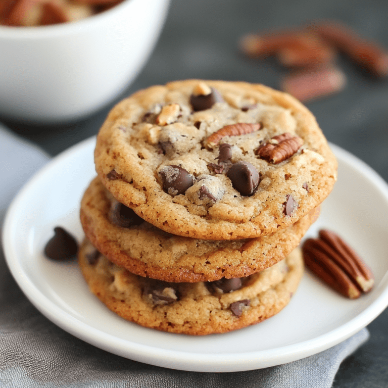 Chocolate Pecan Cookies