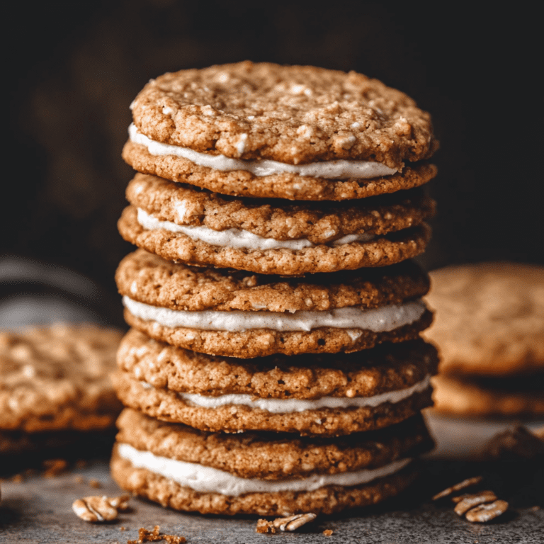 Oatmeal Cream Pie Cookies