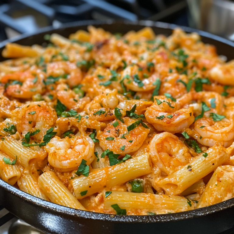 Buffalo Shrimp Pasta