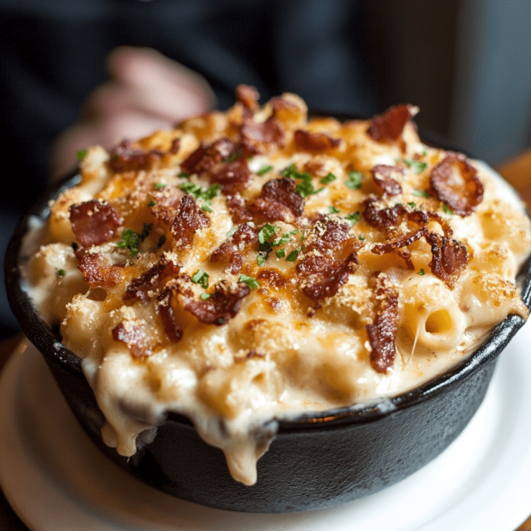 Bacon Parmesan Mac & Cheese