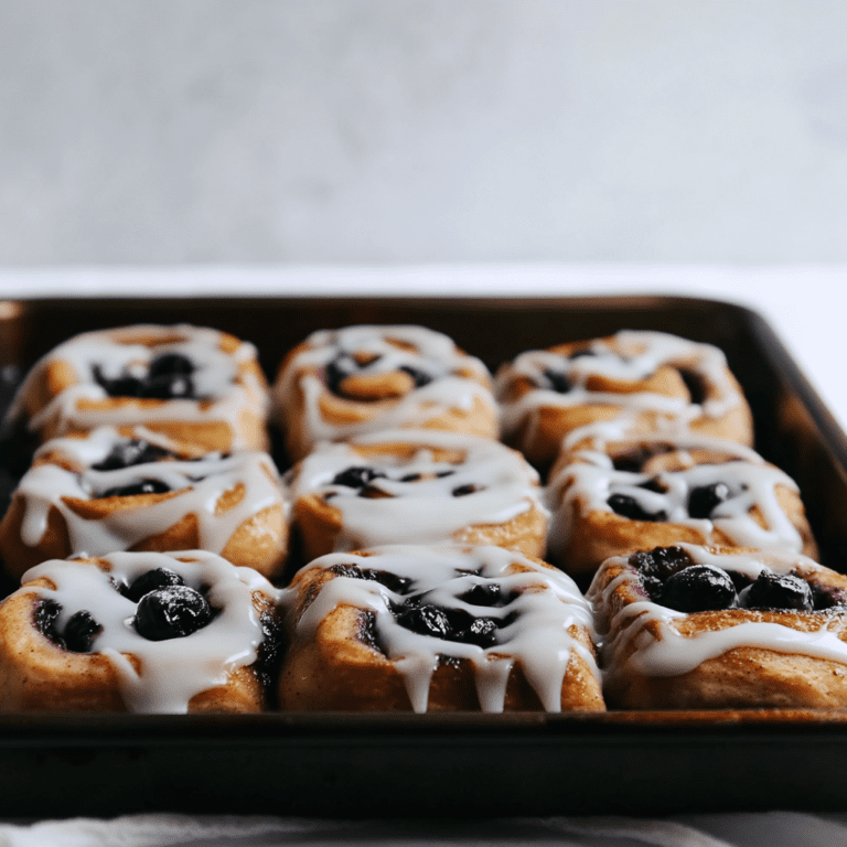 Blueberry Cinnamon Rolls